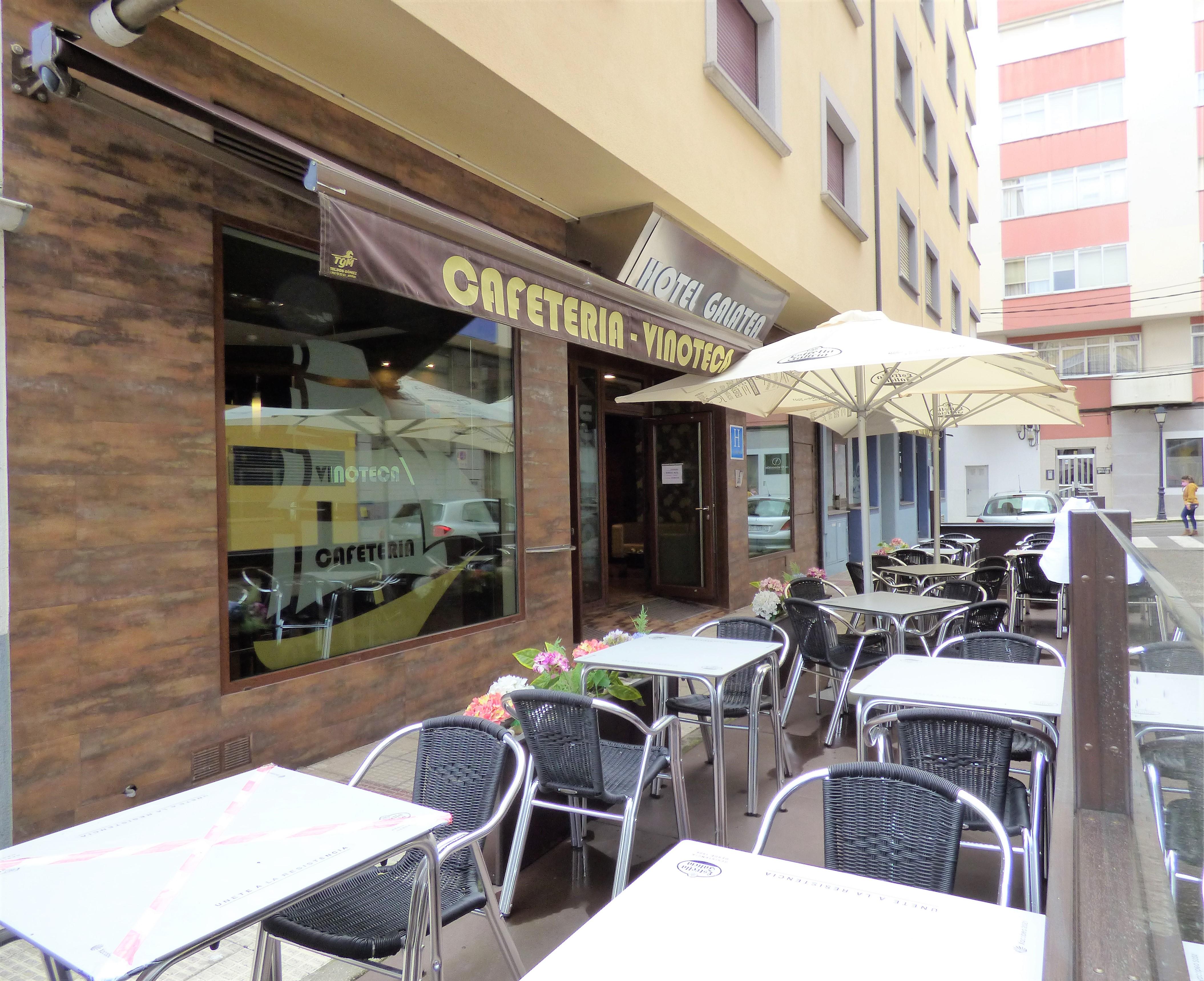 Hotel Spa Galatea Burela Kültér fotó